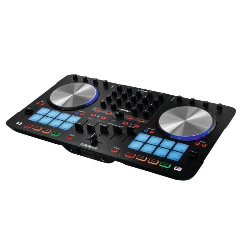 Reloop AMS-BEATMIX-4-MK2 4-Channel Performance Pad Controller Flat Angle