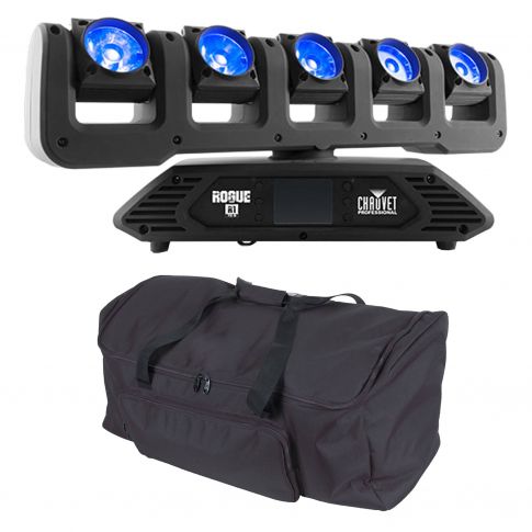 Chauvet Pro Rogue R1 FX-B LED Yoke Effect Beam Light Package