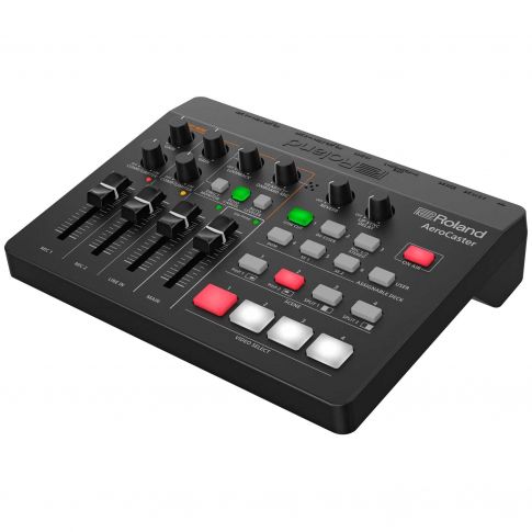 Roland AeroCaster VRC-01 Wireless A/V Switching System Left