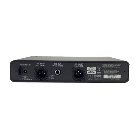 Samson Concert 288 All-In-One Wireless Microphone System (I Band) Back