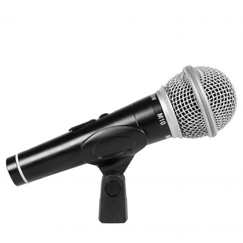 Samson M10 Handheld Dynamic Vocal Microphone Side View