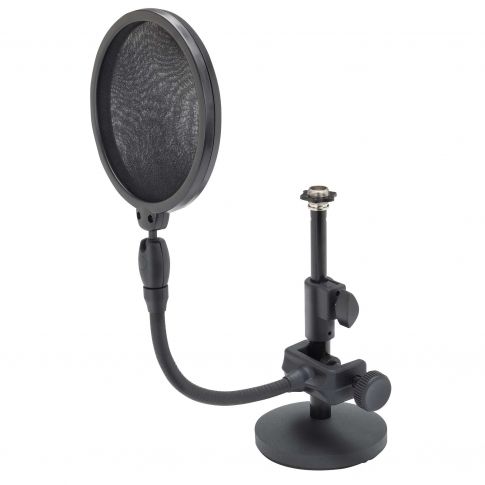 Samson MD2/PS05 Bundle with Telescoping Desktop Microphone Stand and Pop Filter