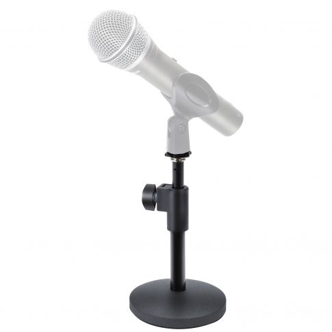 Samson MD2 and PS05 Bundle with Desktop Microphone Stand and Pop Filter Example