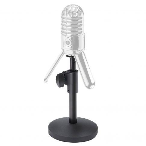 Samson MD2 and PS05 Bundle with Desktop Microphone Stand and Pop Filter Example