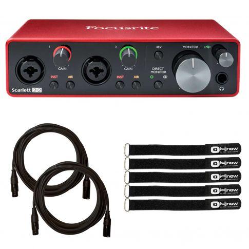 Focusrite Scarlett 2i2 Studio 4th Gen USB 2x2 Audio Interface Recording  Bundle > Recording Equipment