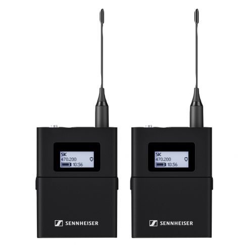 Sennheiser EW-DX-MKE-2-SET-Q1-9 Digital Wireless Lavalier Mic System Q1-9 Packs