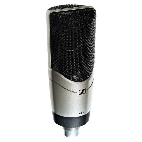 Sennheiser MK8 Large-Diaphragm Vocal Recording Microphone Angle