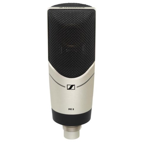 Sennheiser MK8 Large-Diaphragm Vocal Recording Microphone Front