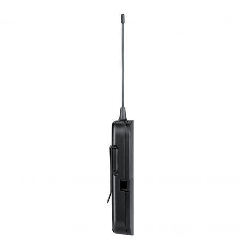 Shure BLX14/CVL Wireless Presenter System with CVL Lavalier Body Pack Side