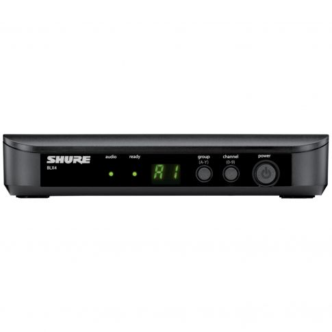 Shure BLX14/CVL Wireless Presenter System with CVL Lavalier Receiver Front