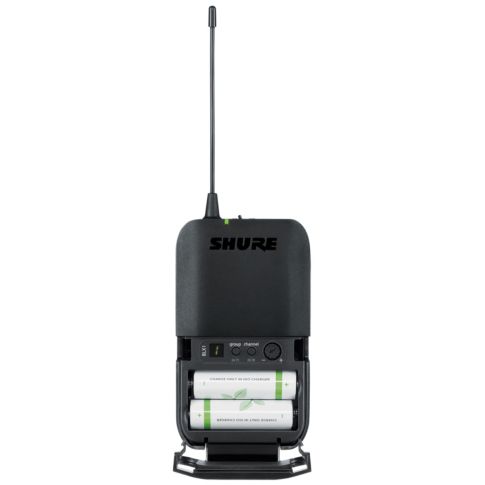 Shure BLX14R/MX53 Wireless Rack-Mount System with MX153 Earset Mic Body Pack Batteries