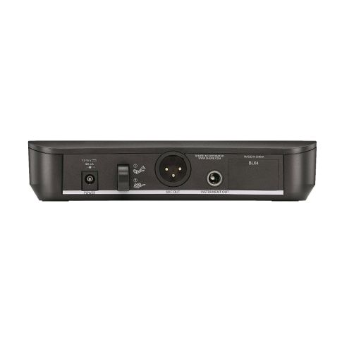 Shure BLX24/PG58 Wireless Vocal System with PG58 Microphone Receiver Rear