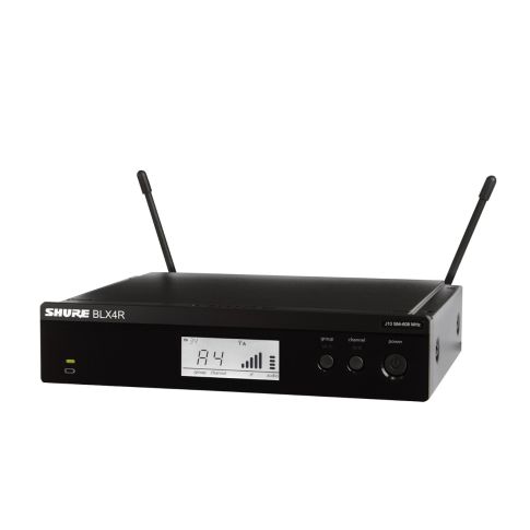 Shure BLX4R Rack Mount Receiver Angle