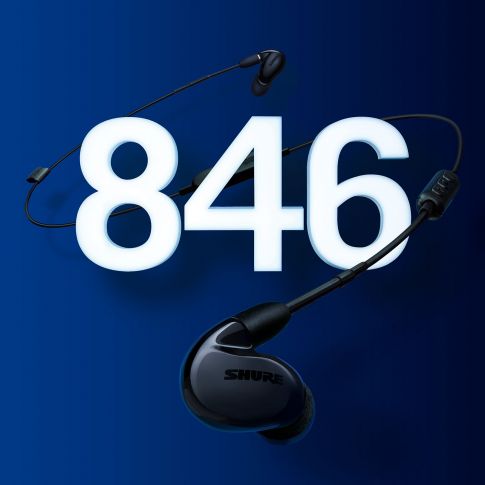 Shure SE846-K+BT1 SE846 Bluetooth Earphones (black) | IDJNOW