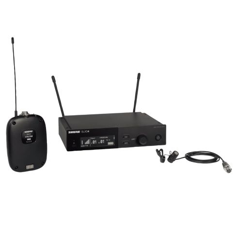 Shure SLXD14/85 Wireless System with Bodypack and Lavalier (Band: H55)