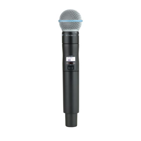 Shure ULXD2 B58 Digital Handheld Transmitter with Beta 58A Capsule (V50 Band)