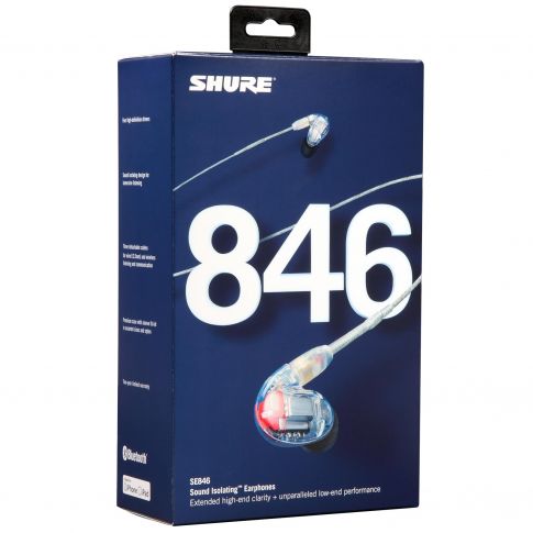 Shure SE846-CL+BT1 SE846 Bluetooth Earphones (clear) | IDJNOW