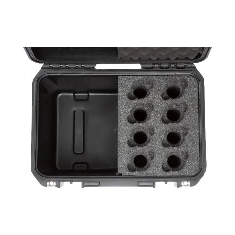 SKB Cases 3i-1610-MC8 iSeries (8) Microphone Case To Down
