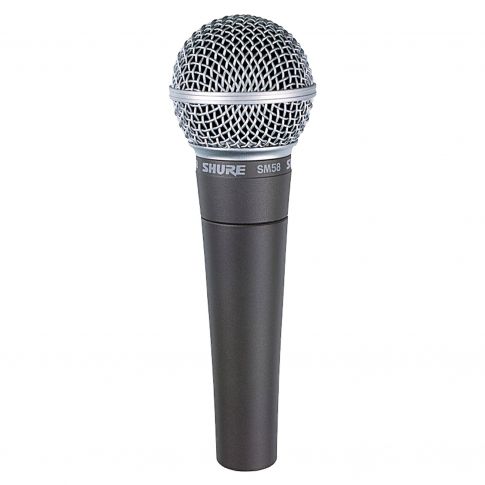 Shure SM58 Vocal Microphone Front View