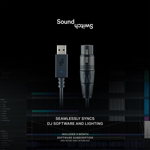 SoundSwitch Micro DMX Interface Info Banner