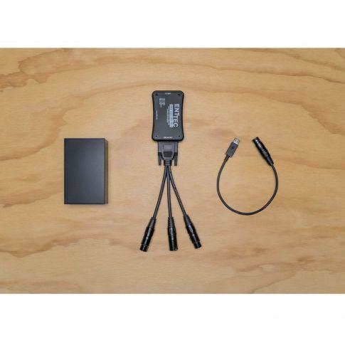 SoundSwitch Micro DMX Interface Example 4 with Enttec DMX hardware