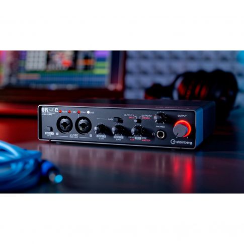 Steinberg UR24C 2IN/4OUT USB 3.0 Type C Audio Interface Front Left