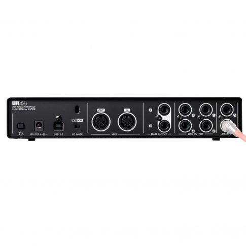 Steinberg UR44 USB Audio Interface with 4x D-PRE & MIDI I/O Rear Cable