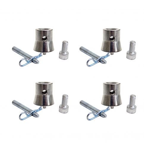 (4) Global Truss Universal Junction Couplers For F24 Series [ST-UJB/C-F24]