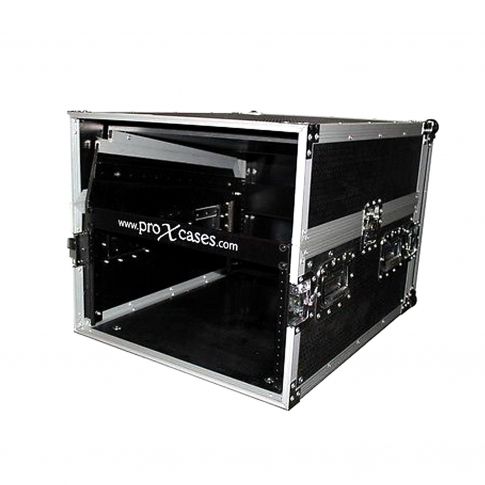 ProX T-6MRSS13ULT 6U Rack x 13U Top Mixer DJ Combo Flight Case w Laptop Shelf Alternate View 4