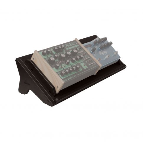 Ultimate Support MDS-100 Modular Device Desktop Stand Example Side Angle