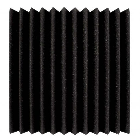 Ultimate Support 12" x 12" x 2" charcoal grey studio foam wedge 2