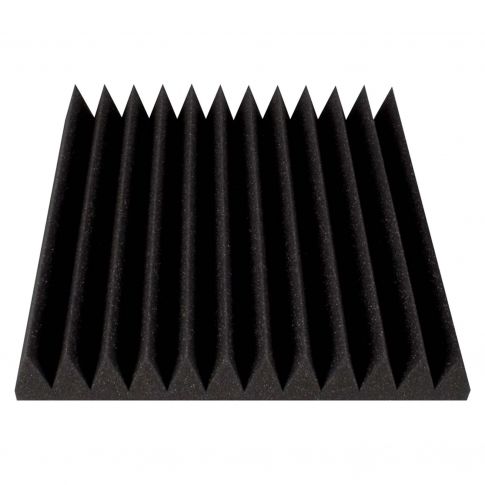 Ultimate Support 12" x 12" x 2" charcoal grey studio foam wedge