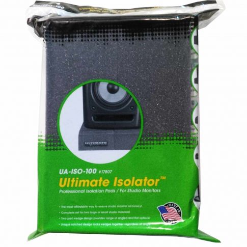 Ultimate Support Ultimate Isolator Pads for Studio Monitors Retail Packaging