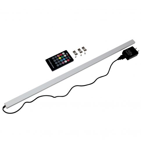 XStatic X-GLOLITE20 USB Remote Aluminum Body RGB Accent 20" Led Light Strip Front