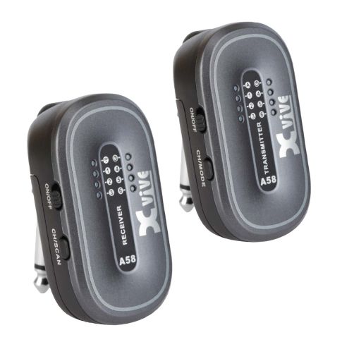 Xvive A58 Wireless Guitar System 5.8 GHz Wireless Frequency Band Angle