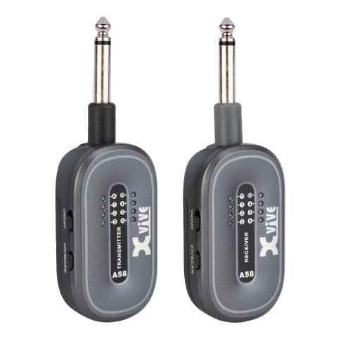 Xvive A58 Wireless Guitar System 5.8 GHz Wireless Frequency Band Plug