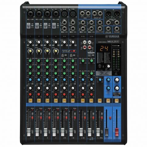 Yamaha MG12XU 12-Input Four Bus Mixer with Effects and USB