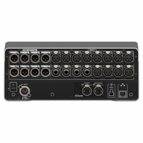 Yamaha Pro Audio DM3-D 22-Channel Ultracompact Digital Mixer Rear