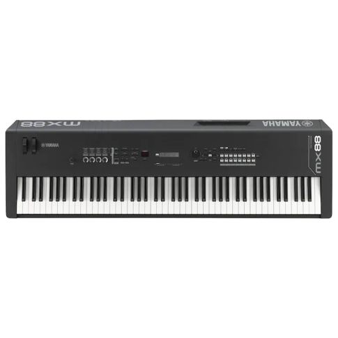 Yamaha Pro Audio MX88BK Black 88-Key Music Synthesizer with GHS Action
