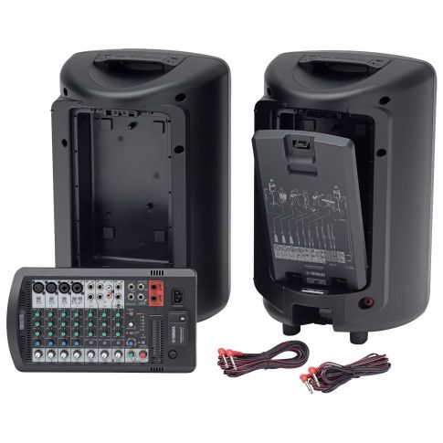 Yamaha STAGEPAS 600BT Portable PA System Rear Group