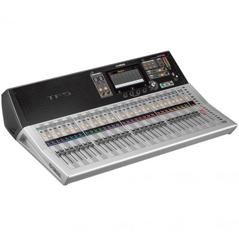 Yamaha TF5 32+1 Fader Digital Audio Console Right Angle