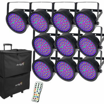 (10) Chauvet DJ EZpar 64 RGBA Bundle