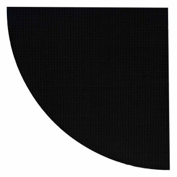 ADJ DS4QC4 Design Series DS4 Bottom Left 4.8mm Quarter Circular LED Video Panel