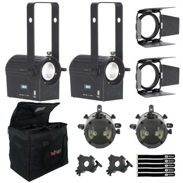 ADJ ENCORE PROFILE MINI WW 40W Warm White LED Ellipsoidals with 15-30