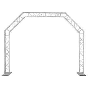 Global Truss Arch System 10FT Wide x 8FT High Mobile DJ Archway