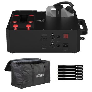 Chauvet DJ Geyser Move Pyrotechnic-Style Effect Fog Machine with Bag Package