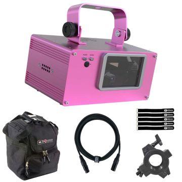 Chauvet DJ Scorpion Dual RGB ILS FAT BEAM Aerial Effect Laser with Universal Lighting Case Package