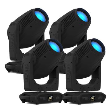 Chauvet Professional Maverick Force 2 SoloWash 480W LED Wash 4-Pack