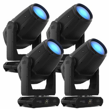 Chauvet Professional Maverick Storm 4 SoloWash SP IP65-Rated 1200W LED Wash 4-Pack