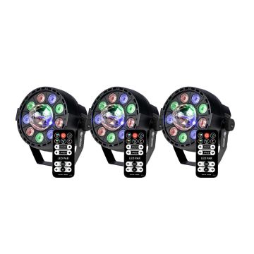 ColorKey CKU-1083 Party Light FX 3PC Bundle